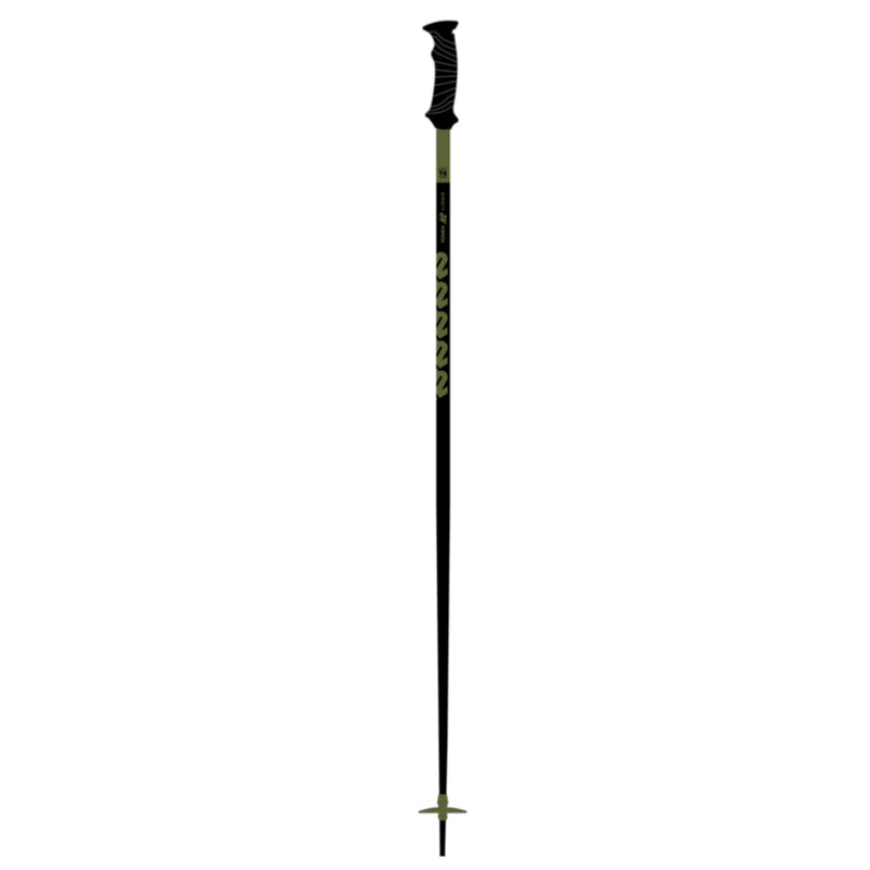 Power Aluminum Ski Poles - Green