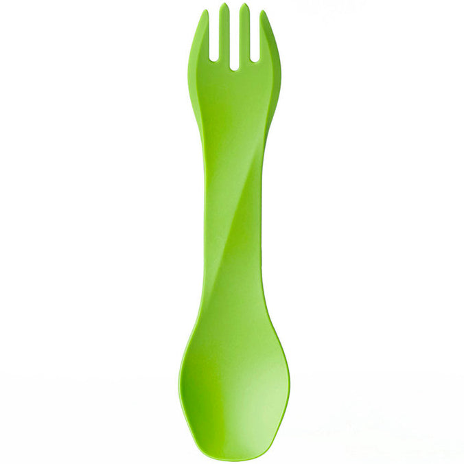 Gobites Uno Bulk Portable Reusable Spork Utensil Light Green
