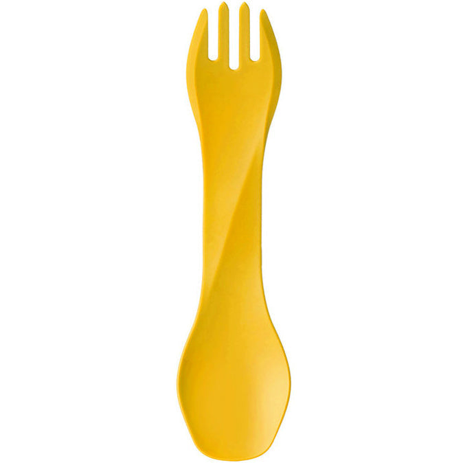 Gobites Uno Bulk Portable Reusable Spork Utensil Yellow