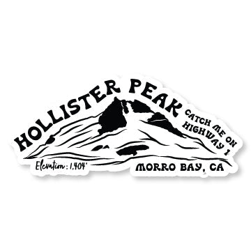 Hollister Peak Sticker