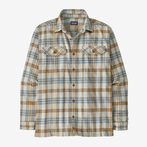 Men's Long-Sleeved Organic Cotton MW Fjord Flannel Shirt