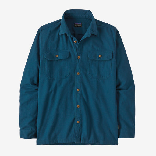 Men's Long-Sleeved Organic Cotton MW Fjord Flannel Shirt