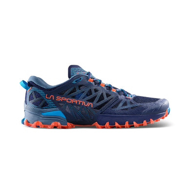 La Sportiva Men's Bushido III (Clearance) - Deep Sea/Cherry Tomato