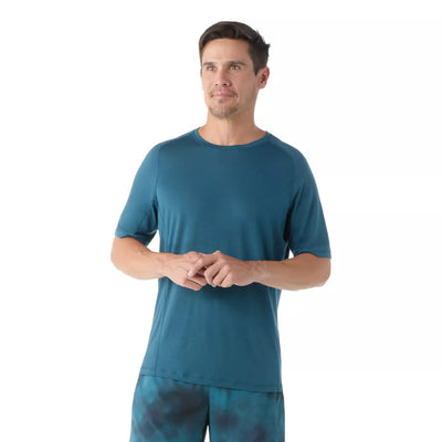 Smartwool Men's Active Ultralite Short Sleeve - Twilight Blue