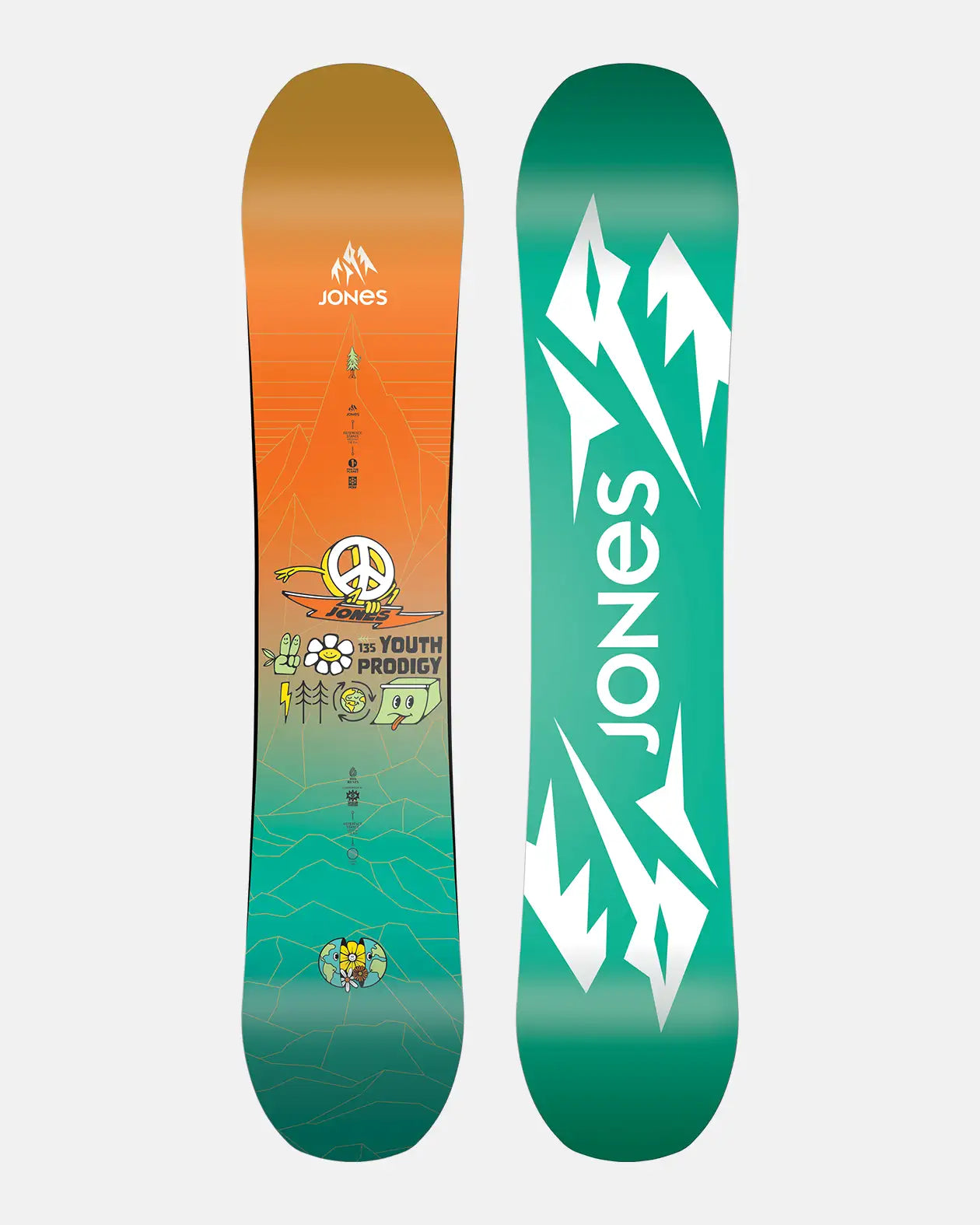Jones Snowboards Youth Prodigy Snowboard 2025