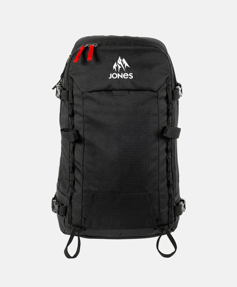 Jones Snowboards Further 25L Snow Backpack - Stealth Black