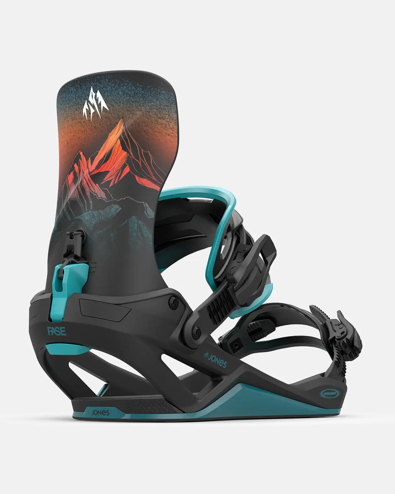 Mercury Fase Snowboard Binding 2026 - Blue Art
