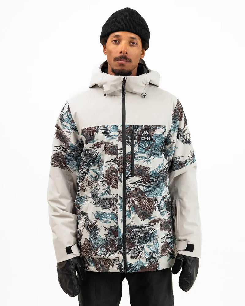 Jones Snowboards Men's MTN Surf Insulated Parka - Moss Green