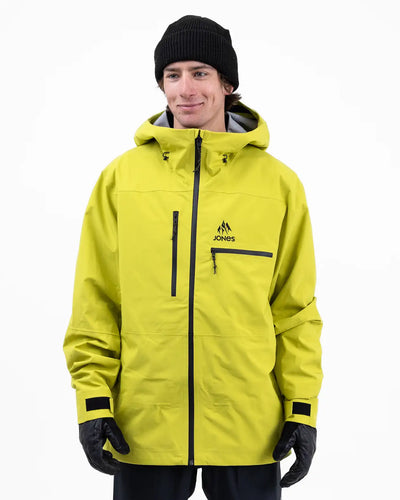 Mens Shralpinist Stretch Jacket - Lime Green
