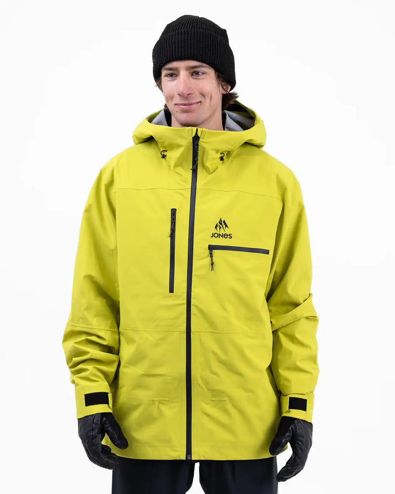 Mens Shralpinist Stretch Jacket - Lime Green