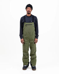 Mens Mtn Surf Bib - Moss Green