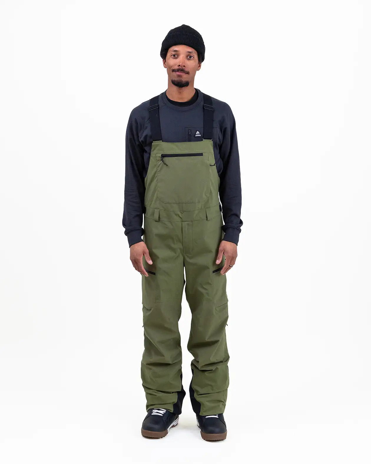 Mens Mtn Surf Bib - Moss Green