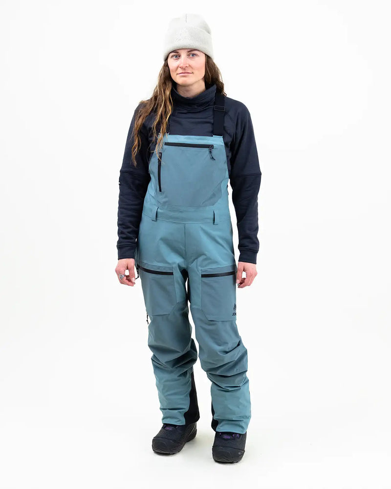 Womens Mtn Surf Bib - Atlantic Blue