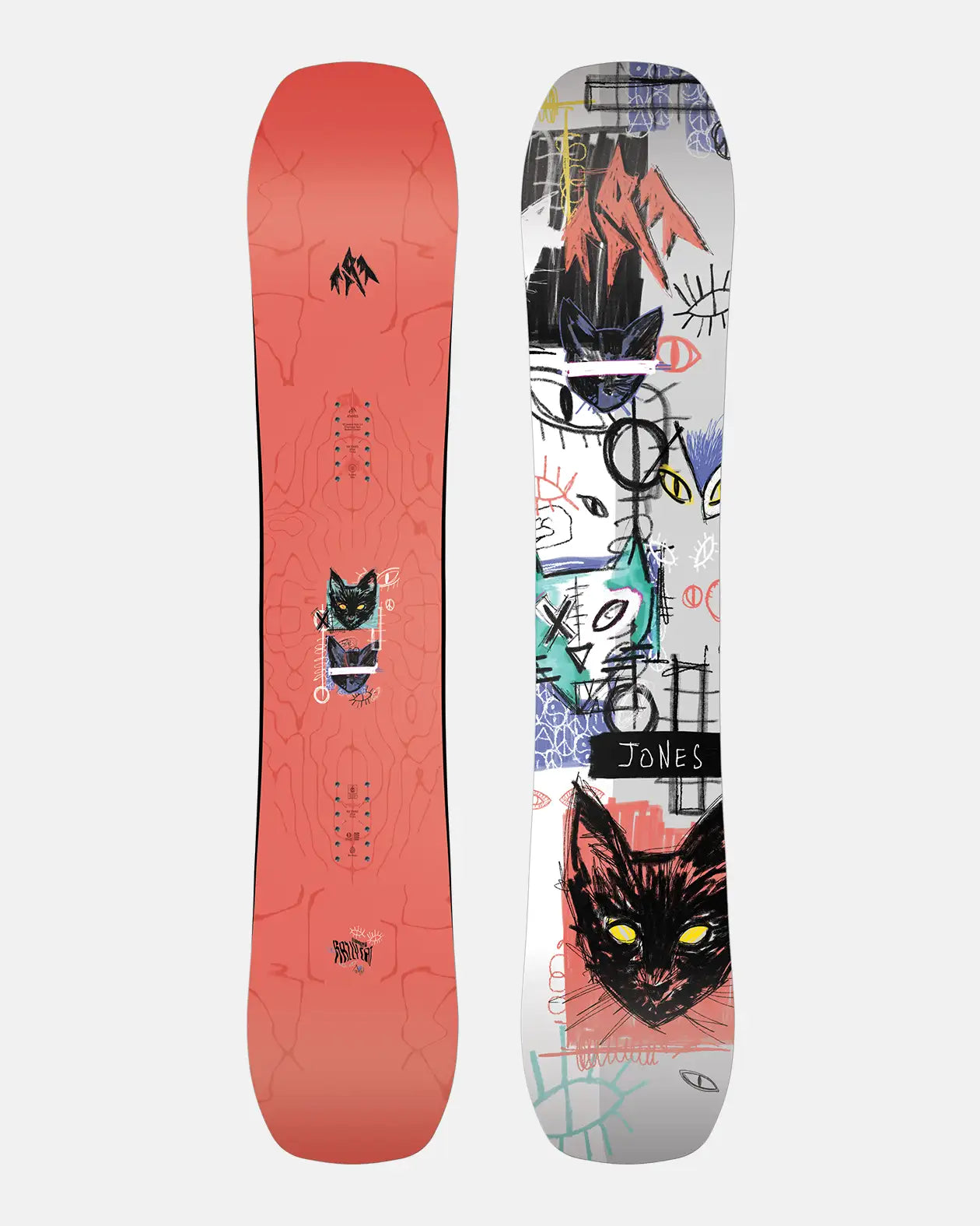 Jones Snowboards Women's Rally Cat Snowboard 2025