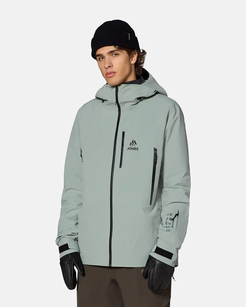 Jones Men's Further 3L Stretch Jacket - Glacier Gray
