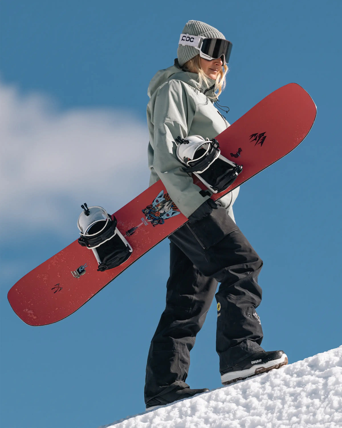 Jones Women's Rally Cat Snowboard 2027 detail