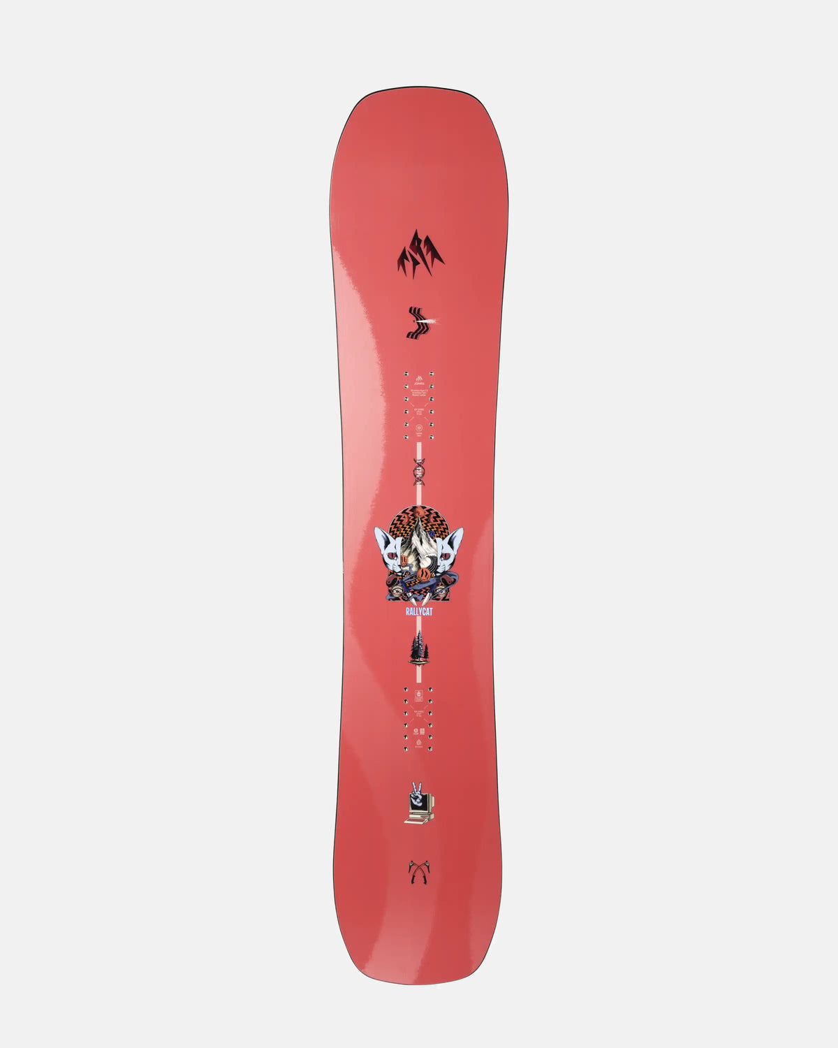 Jones Women's Rally Cat Snowboard 2027 detail