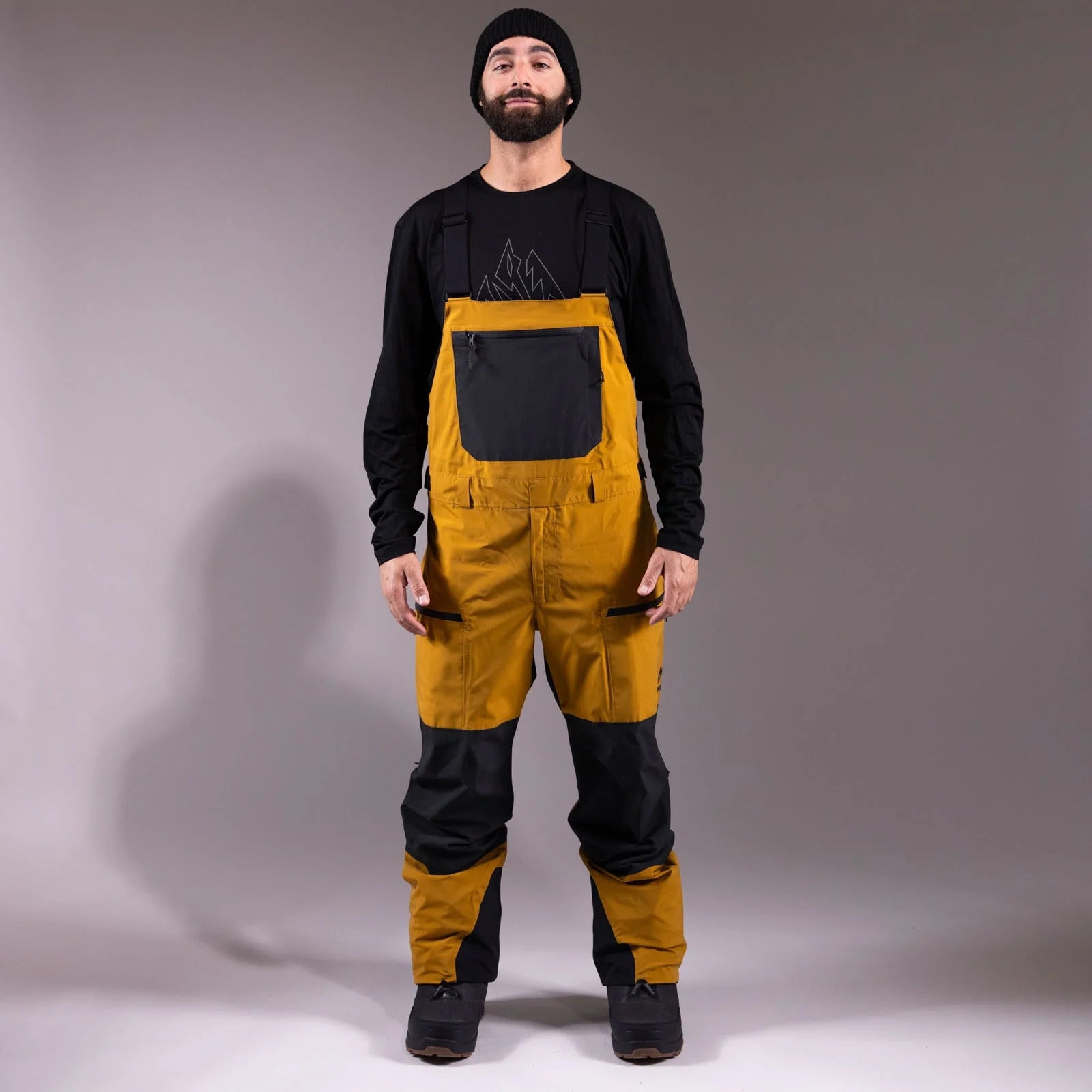 Mens Mtn Surf Rec Bib 2025 - Sierra Brown