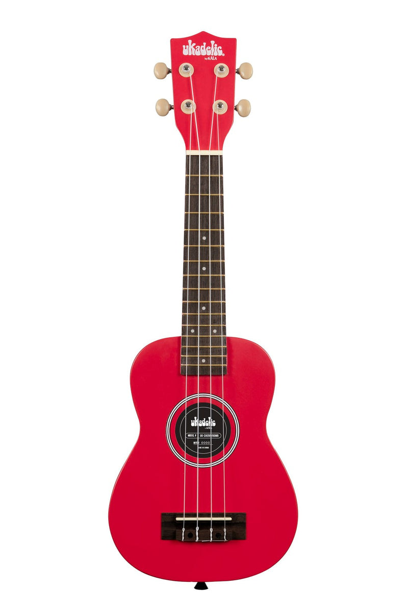Burled Meranti Tenor - Cherry Bomb
