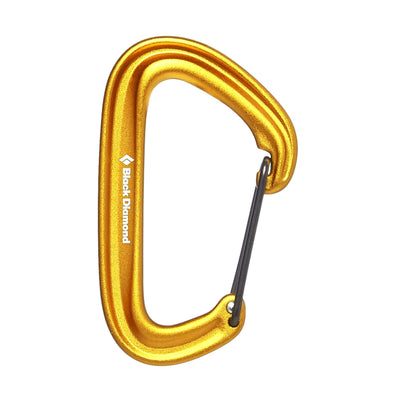 554565 Black Diamond Litewire Carabiner - YELLOW