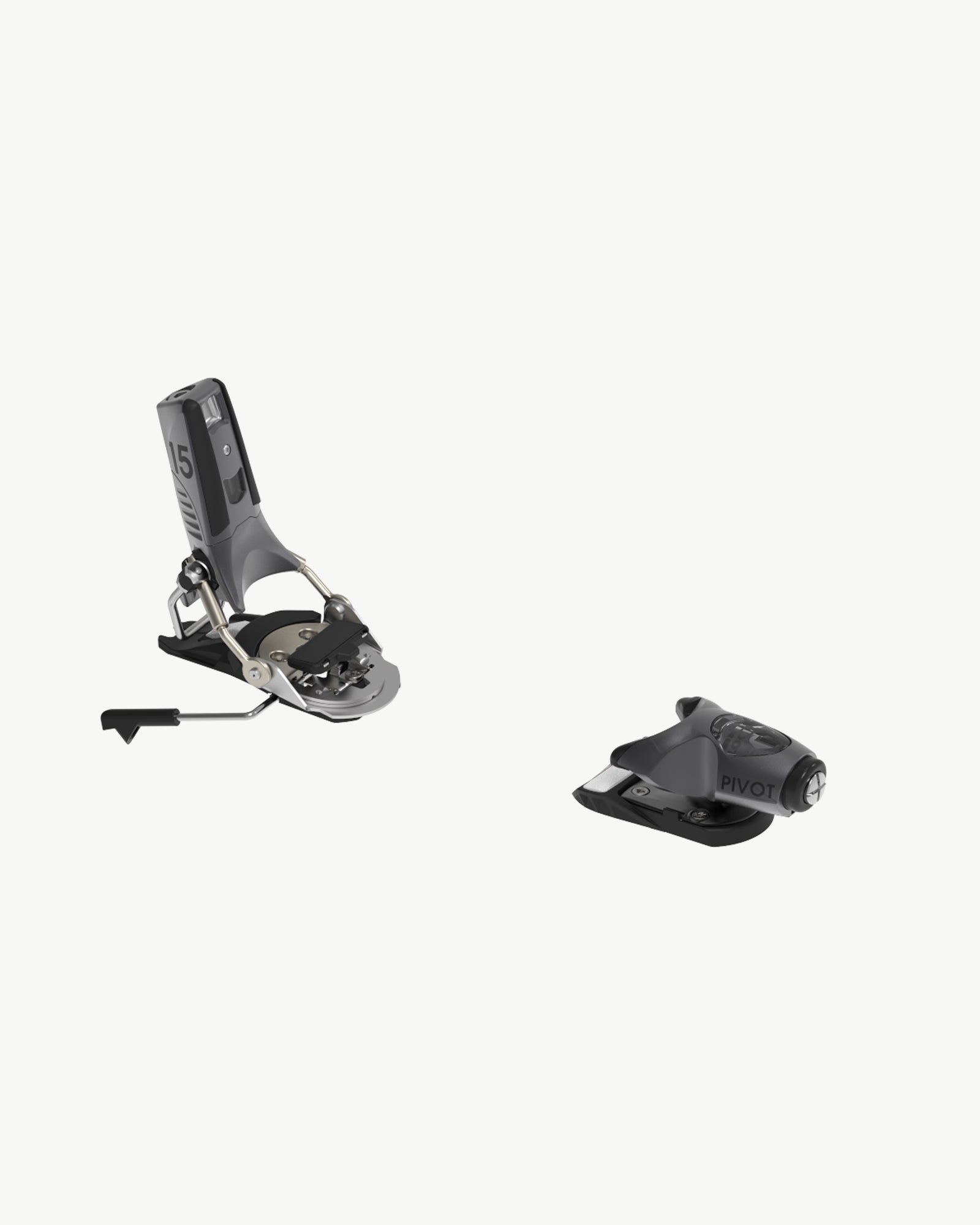 Pivot 2 0 15 Gw Ski Bindings - Black Metal