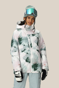 Wmns Hydra Thermagraph Jacket - DUSTY MARINE INK