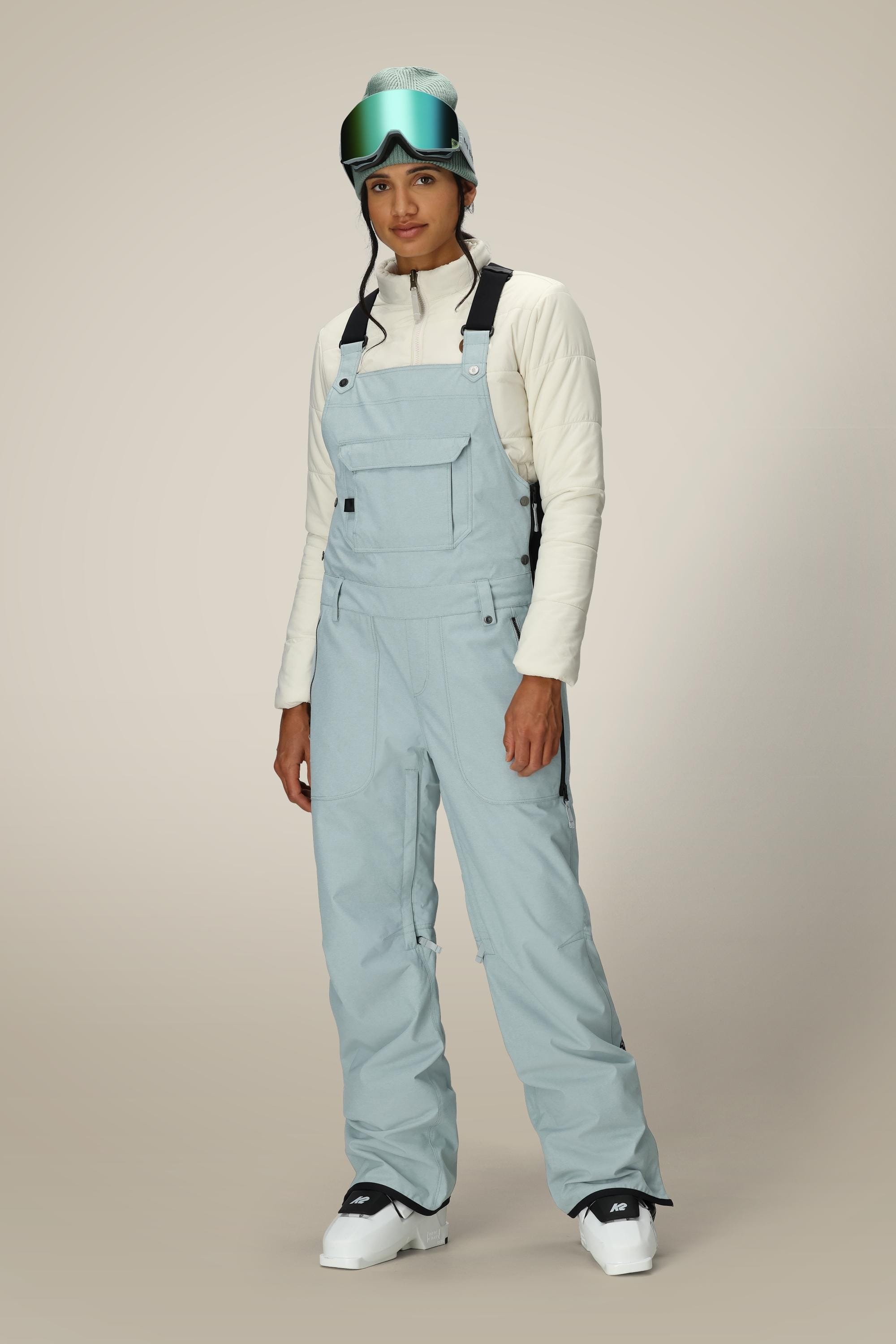 Wmns Black Magic Insulated Bib - DUSTY MARINE DOBBY