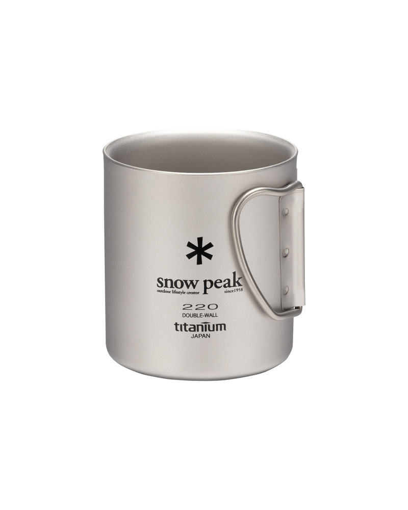 Snow Peak Ti Double Wall Mug 450
