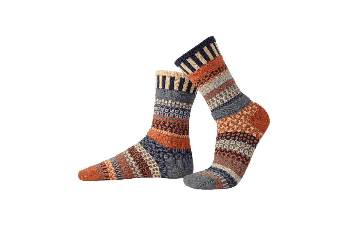 Solmate Nutmeg Adult Crew Socks