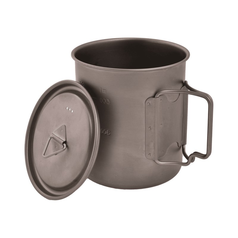 Space Saver Pot With Lid Titanium 900 Ml