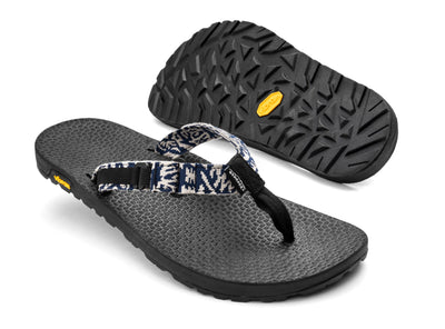 Rockhound Sandal - Abstract Rock - Navy