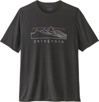 Womens Cap Cool Trail Cropped Shirt - Ink Black