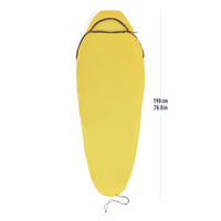 Reactor Sleeping Bag Liner - Sulphur Yellow