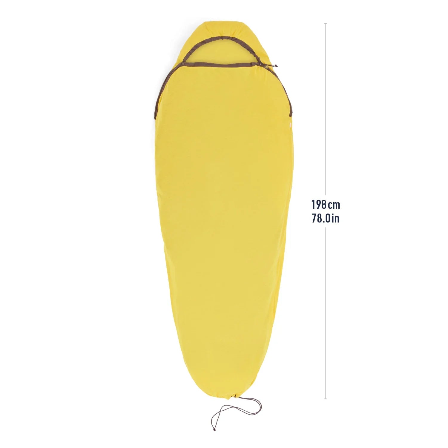Reactor Sleeping Bag Liner - Sulphur Yellow