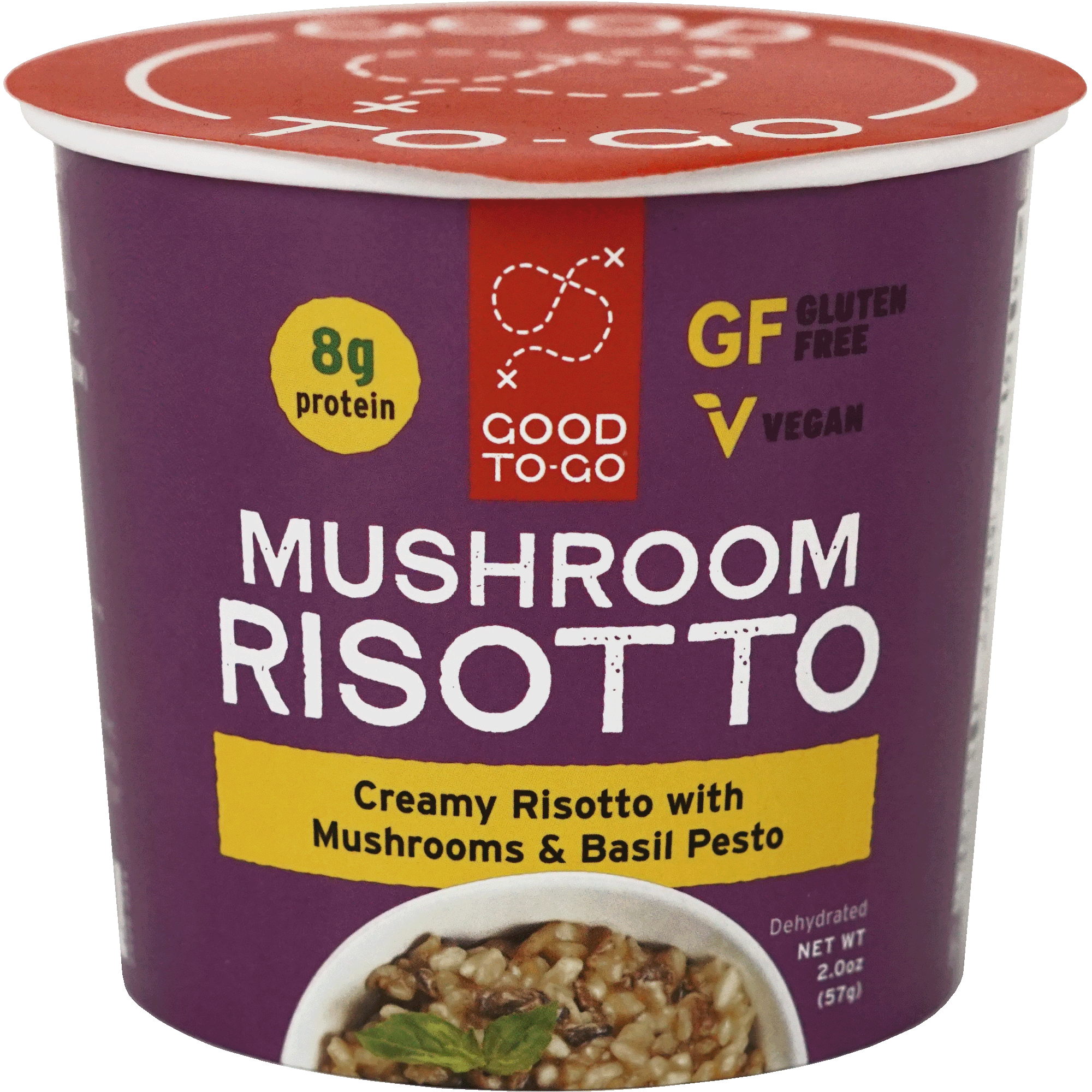 Good To-Go Mushroom Risotto Cup
