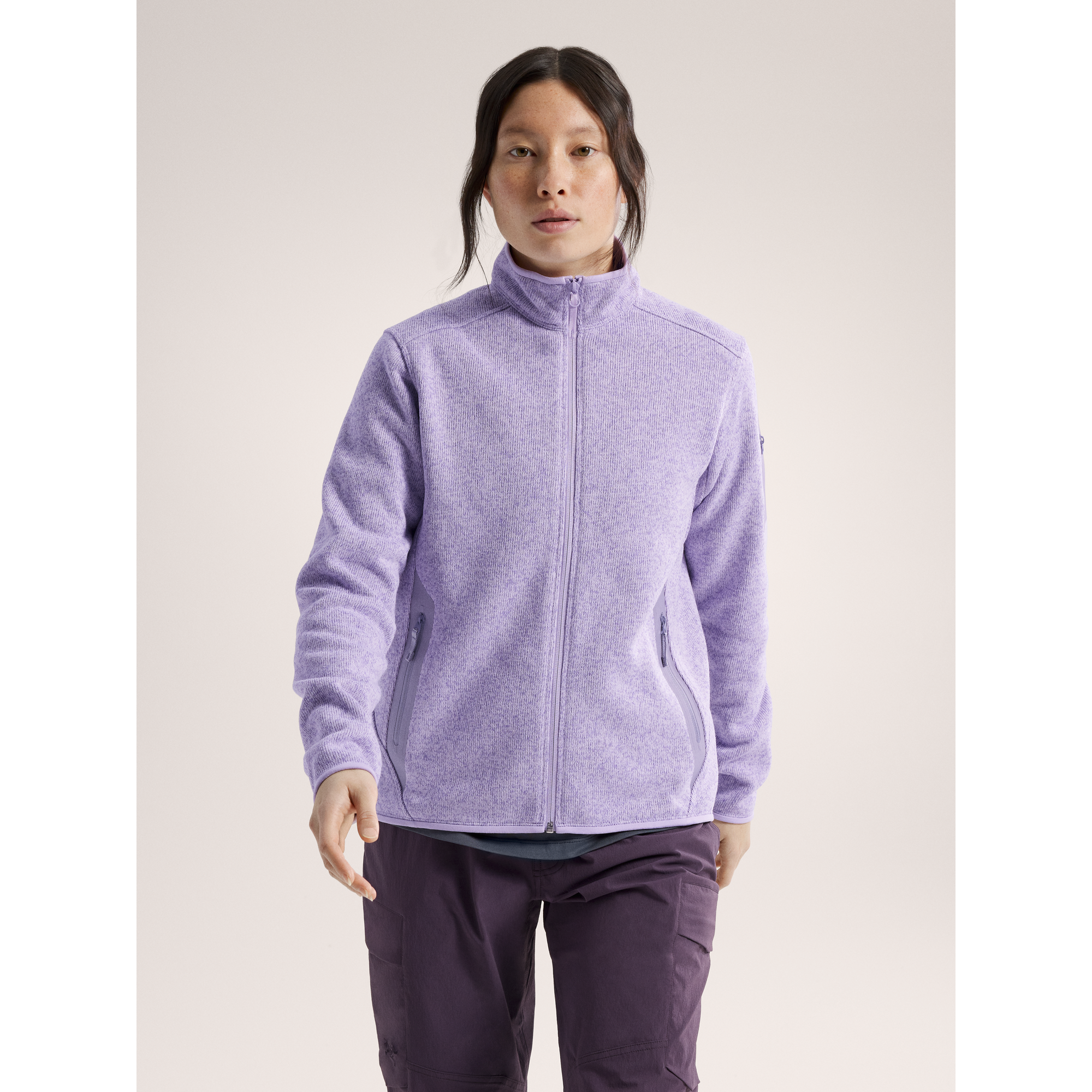 518561 Arcteryx Covert Cardigan Womens - Mallow Heather