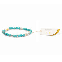 Stone Stacking Bracelet - Turquoise