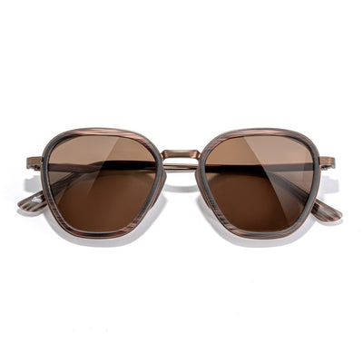 Sunski Bernina - Wire Tortoise Amber