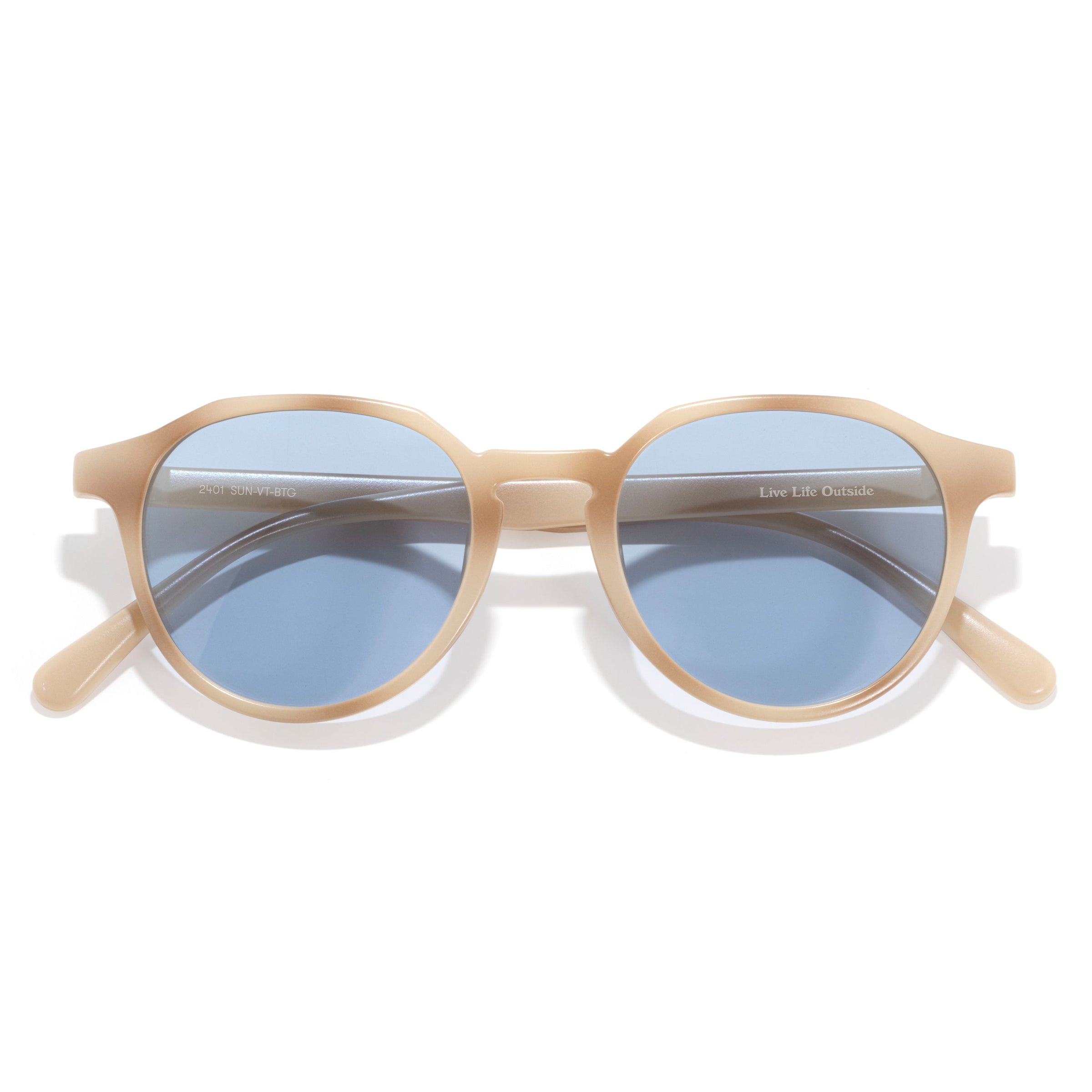 Vallarta Sunglasses - Bone Tort LL Grey