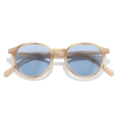 Vallarta Sunglasses - Bone Tort LL Grey