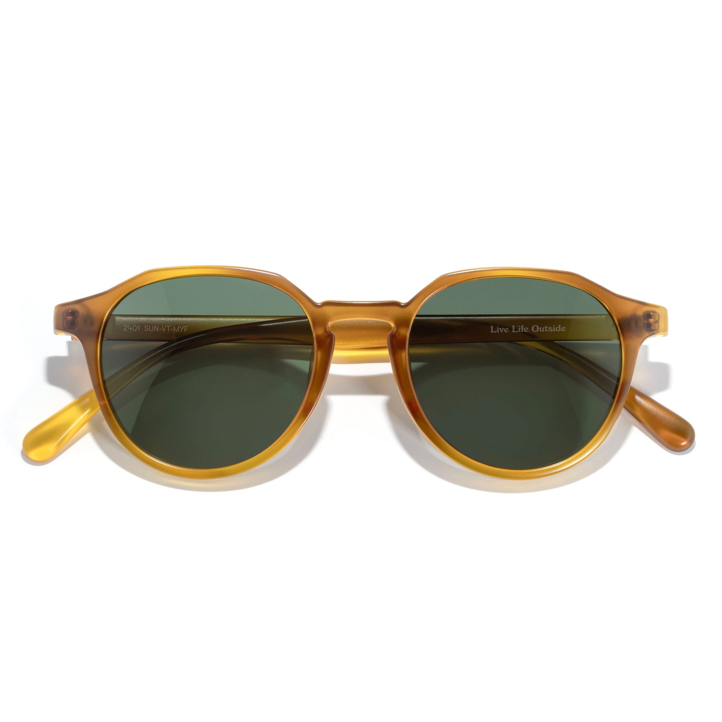 Vallarta Sunglasses - Mellow Yellow Forest
