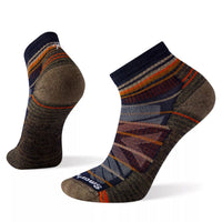 Smartwool Hike Light Cushion Pattern Ankle Socks - Deep Navy