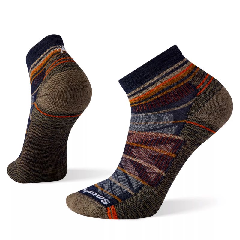 Smartwool Hike Light Cushion Pattern Ankle Socks - Deep Navy