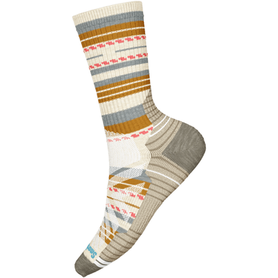 Smartwool Women's Hike Light Cushion Margarita Crew Socks - Natural