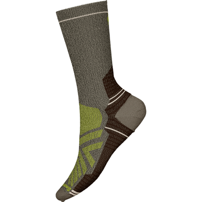 Smartwool Hike Light Cushion Crew Socks - Military Olive-Fossil