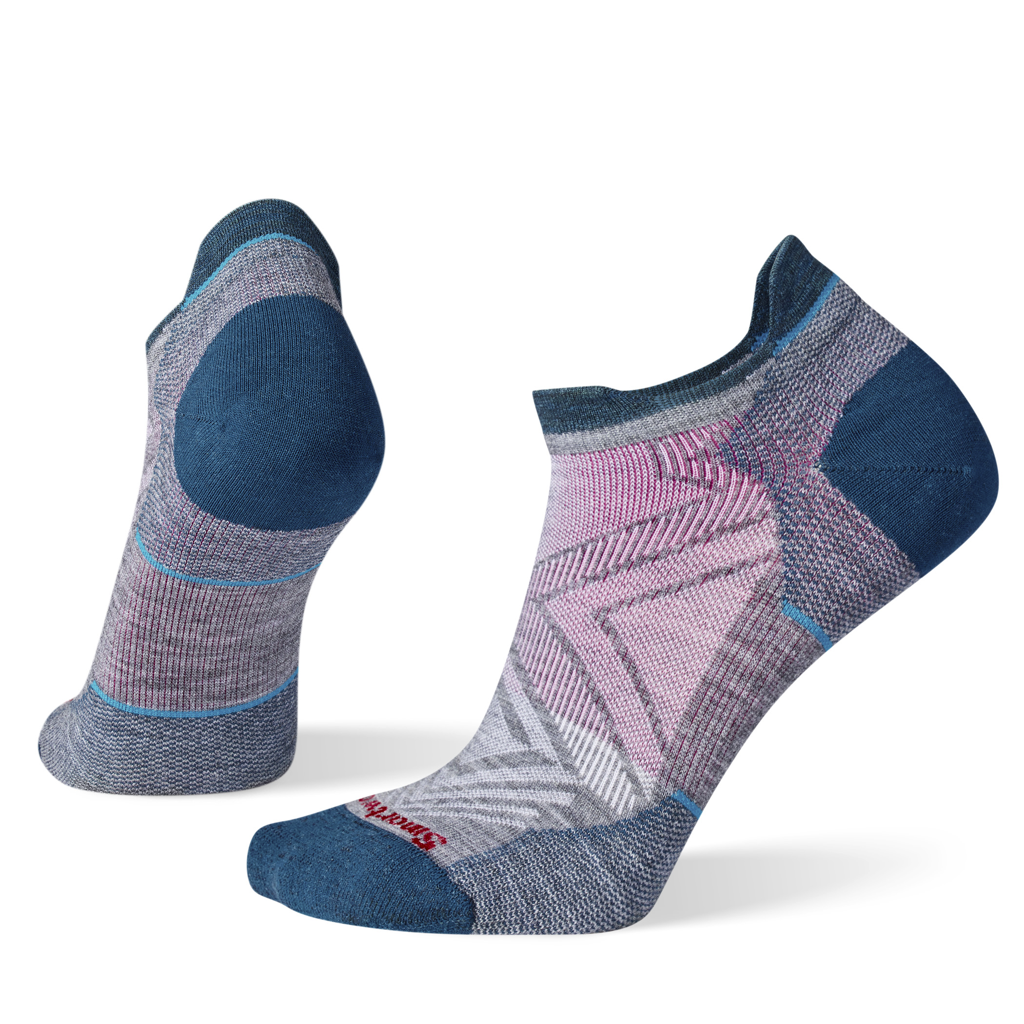 Smartwool 668 Run Zc La W - Medium Gray