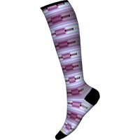 Women's Ski Zero Cushion Flirt with Me Print OTC Socks