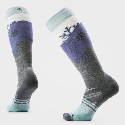 Womens Ski Full Cushion Snowpocalypse Otc Socks - Medium Gray