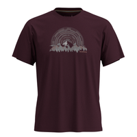 Men's Never Summer Mountain Graphic Short Sleeve Tee