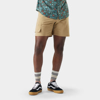Mens Merino 7 Cargo Hike Short - Khaki